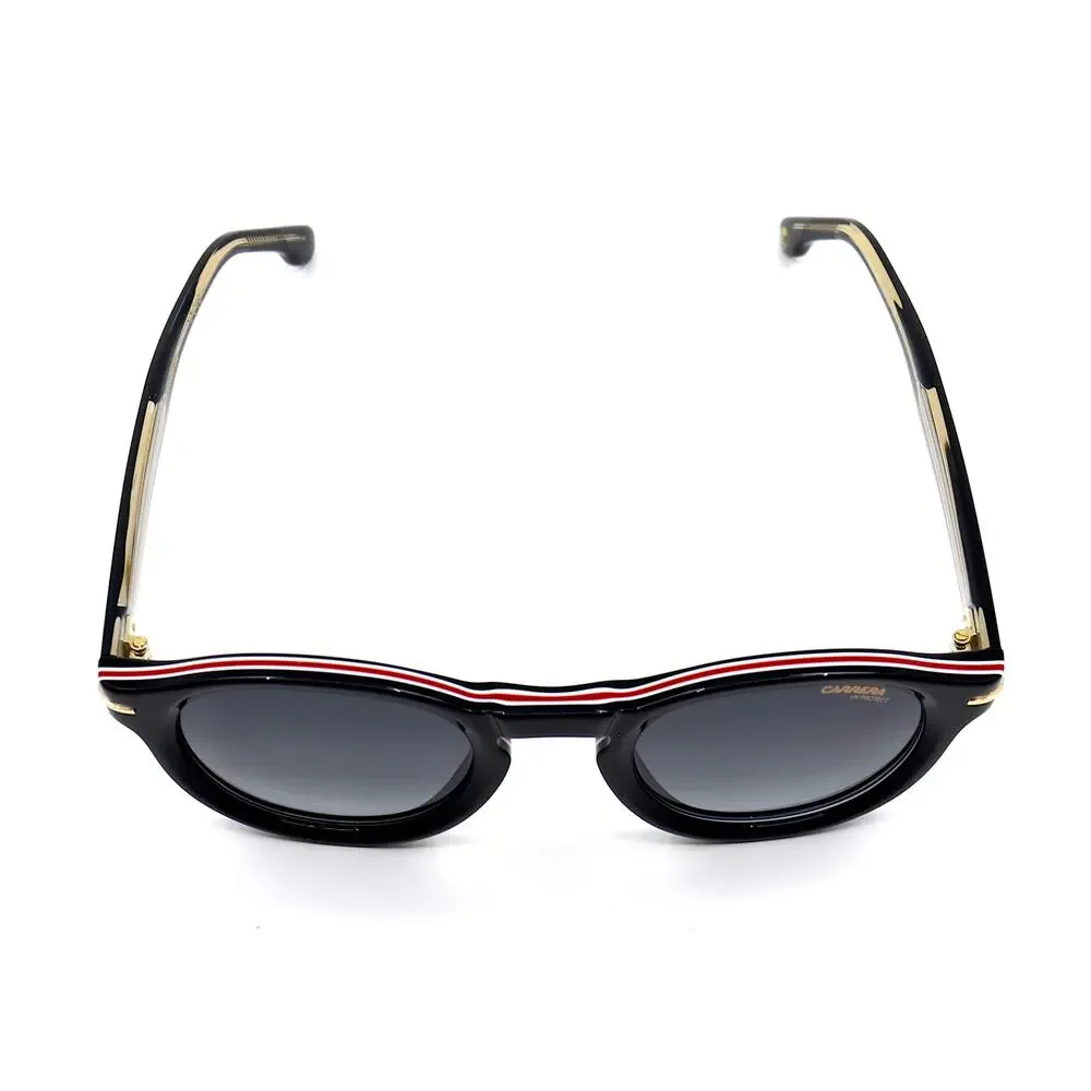 NEW CARRERA 306/S BLACK GREY GRADIENT ROUND AUTHENTIC SUNGLASSES
